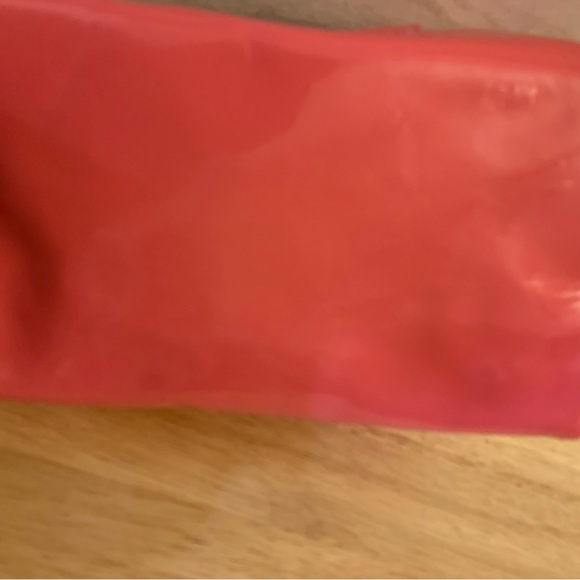 Versace Pink Cosmetic Bag with Embossed Logo - Picture 3 of 8